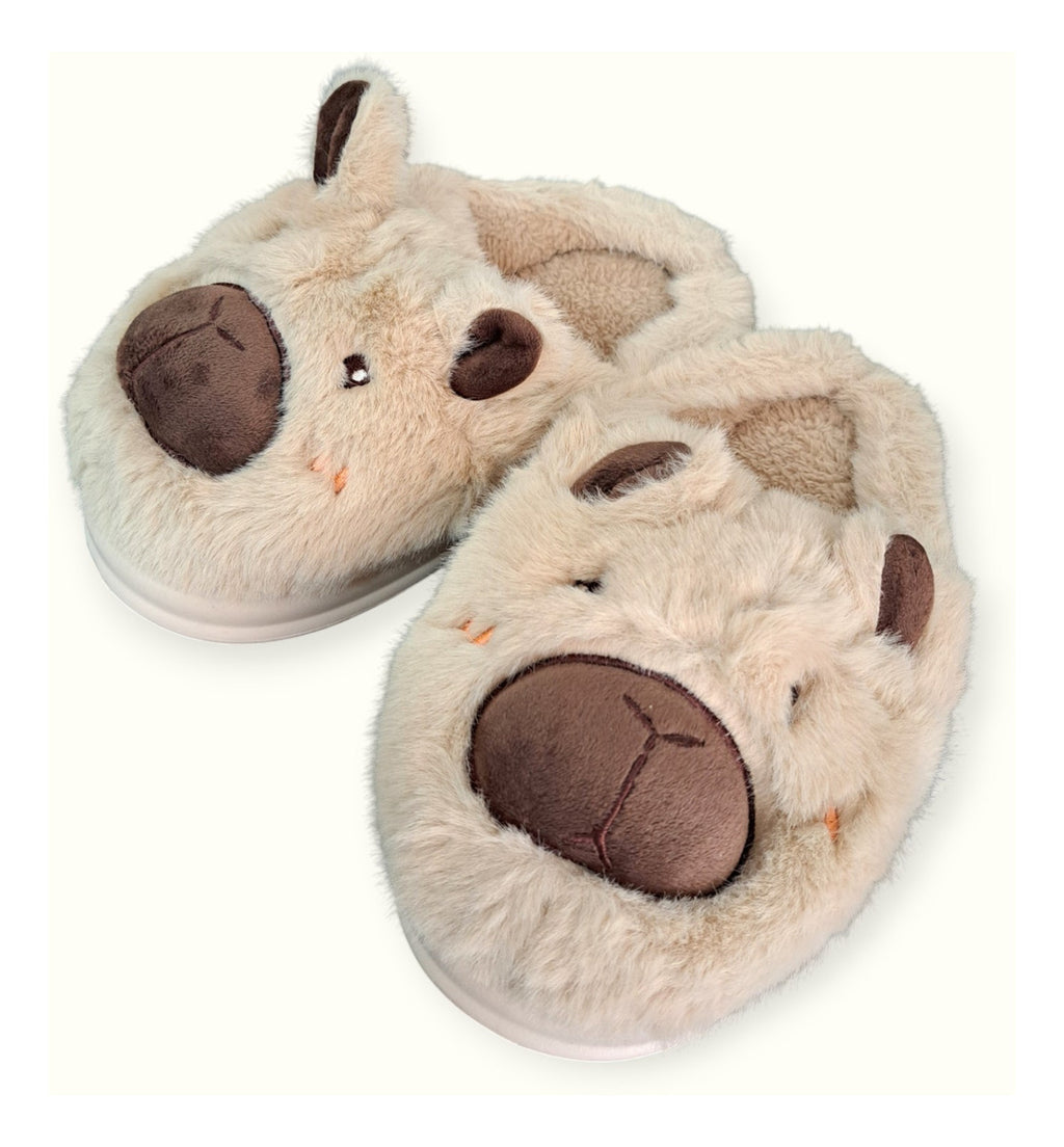 Pantufla De Capybara Carpincho Calidad Importada Kawaii