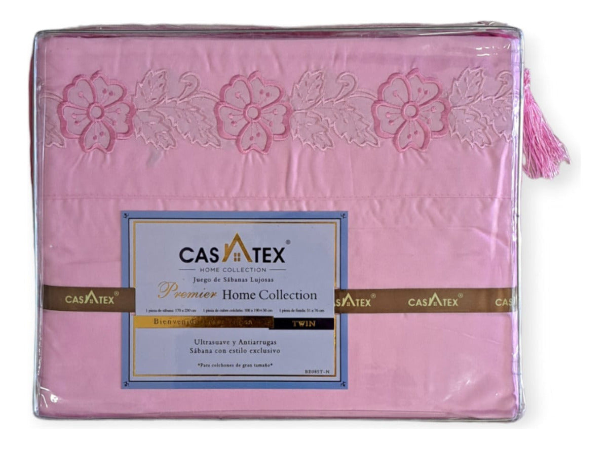 Juego De Sabanas Premium Twin Size 1 Plaza Y Media Casatex