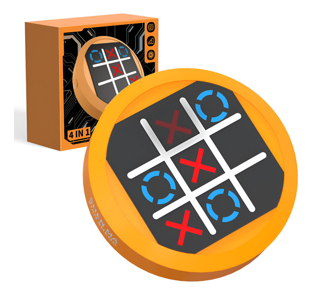 Juego Electrónico Consola Tateti Digital Atencion Memoria