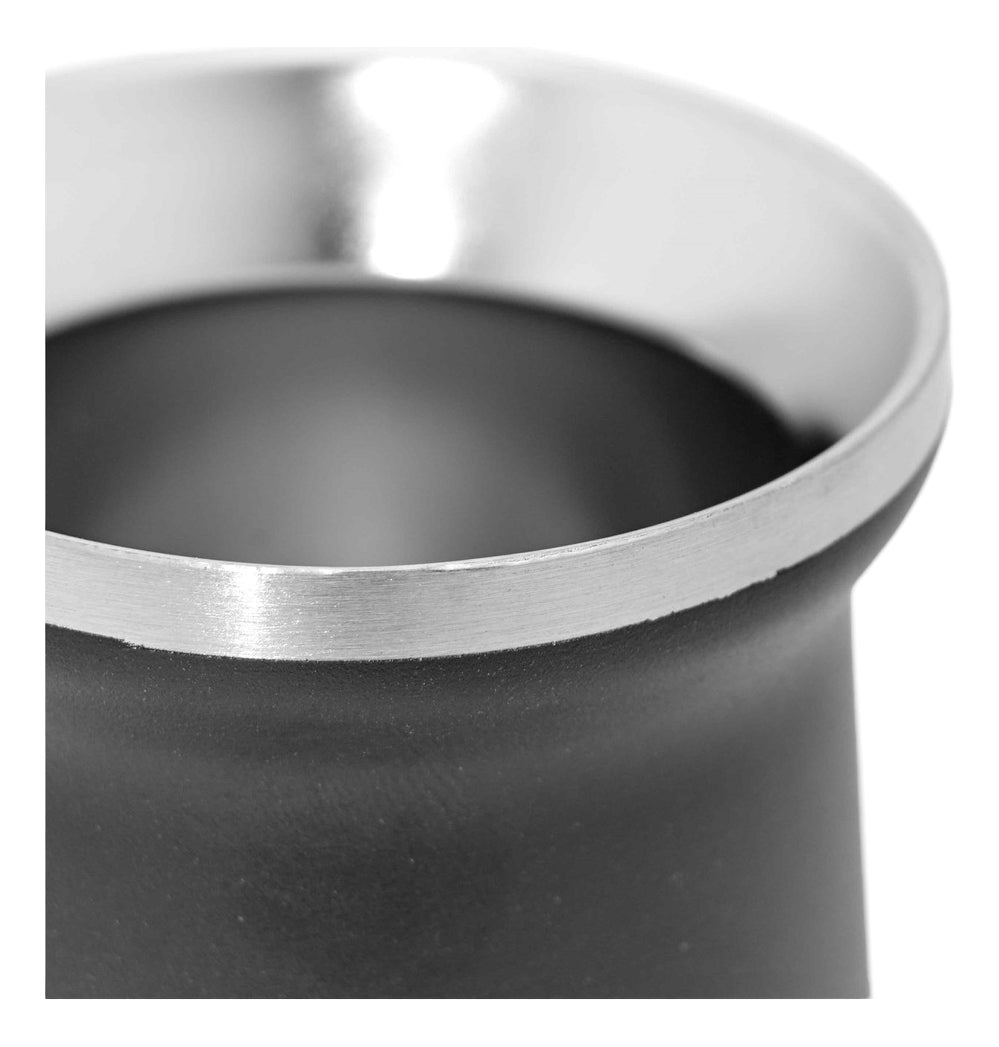 Mate Térmico De Acero Inox Doble Pared Y Bombilla 160 Ml