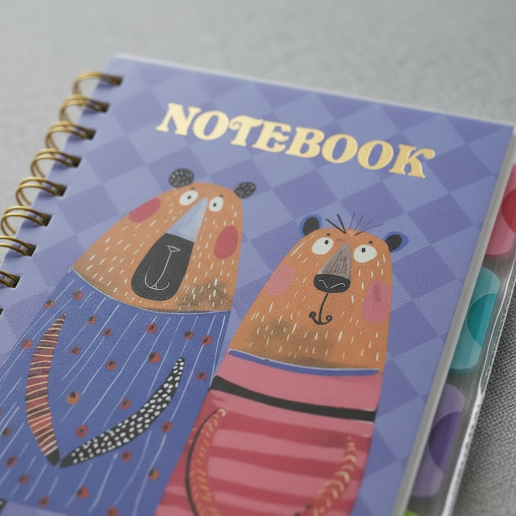 Agenda Cuaderno Anillado Capybara Con Separadores
