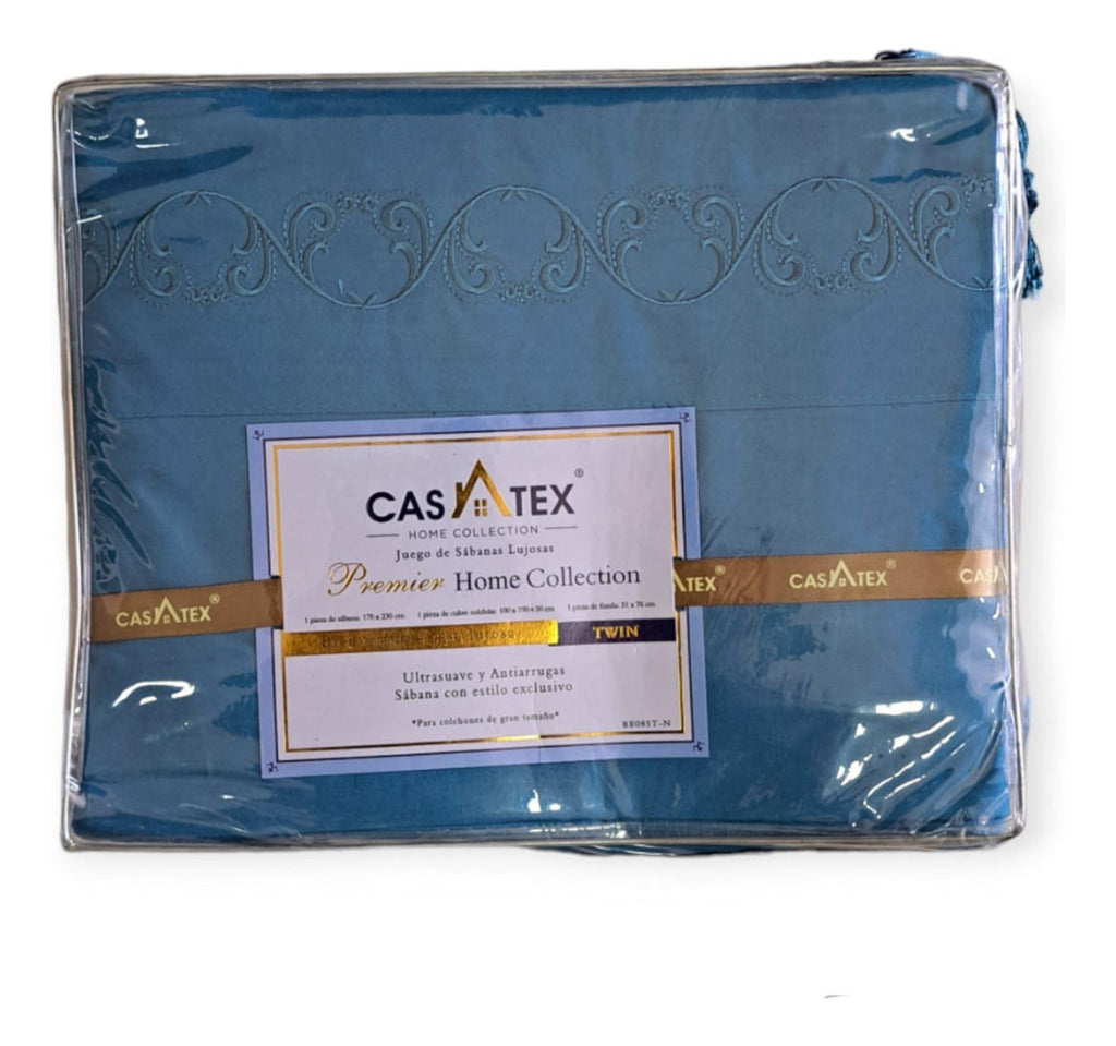 Juego De Sabanas Premium Twin Size 1 Plaza Y Media Casatex