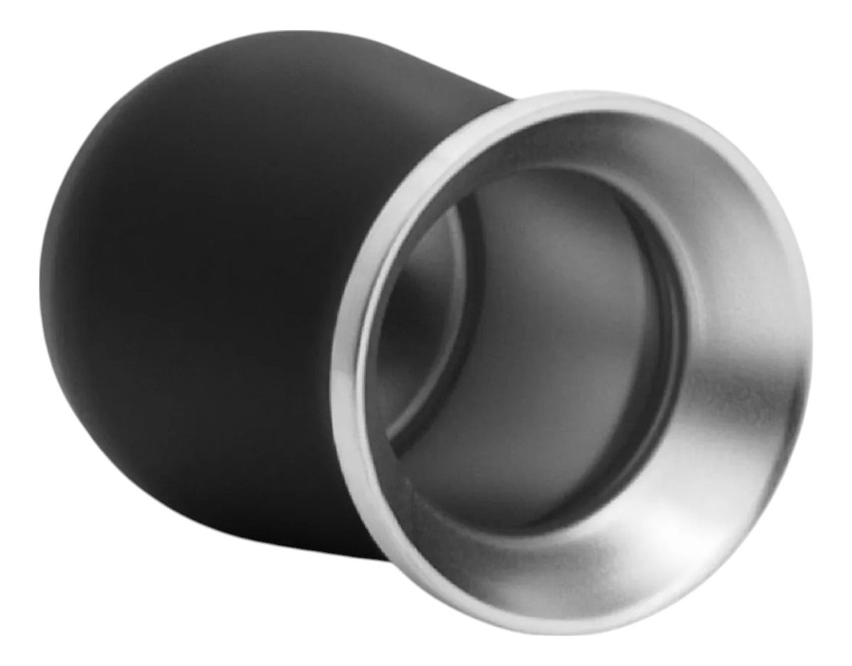 Set Termo Media Manija Acero Inox 1l Mate Termico Bombilla