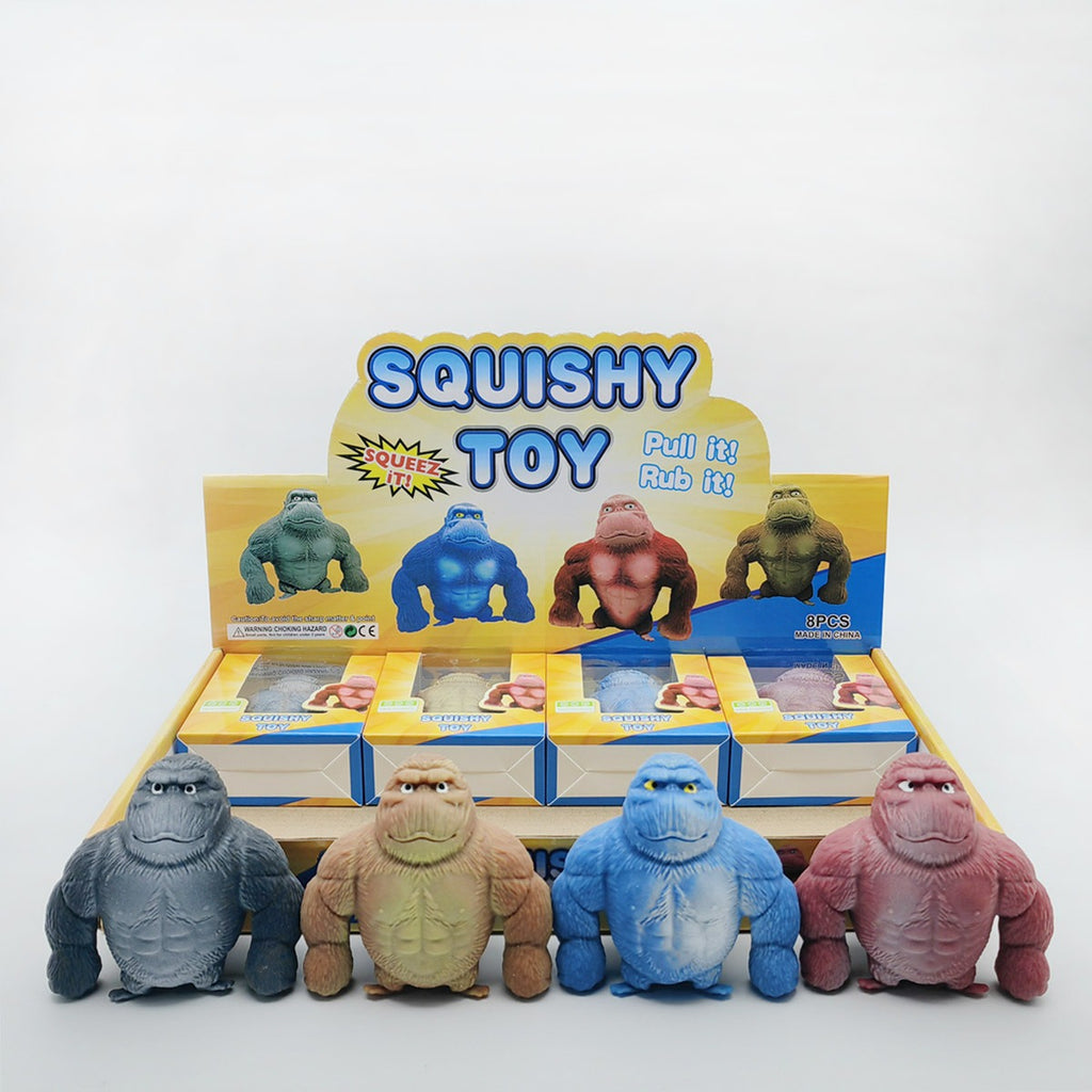 Squishy Antiestrés Gorila Suave Arenoso Deformable Tiktok