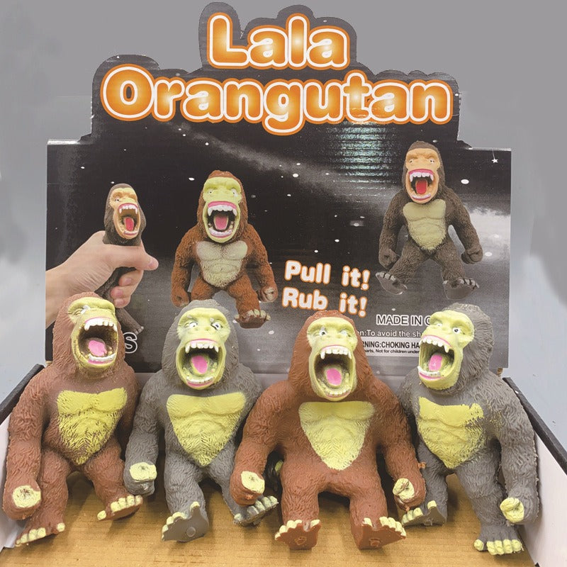 Squishy Antiestrés Gorila Suave Arenoso Estirable Tiktok