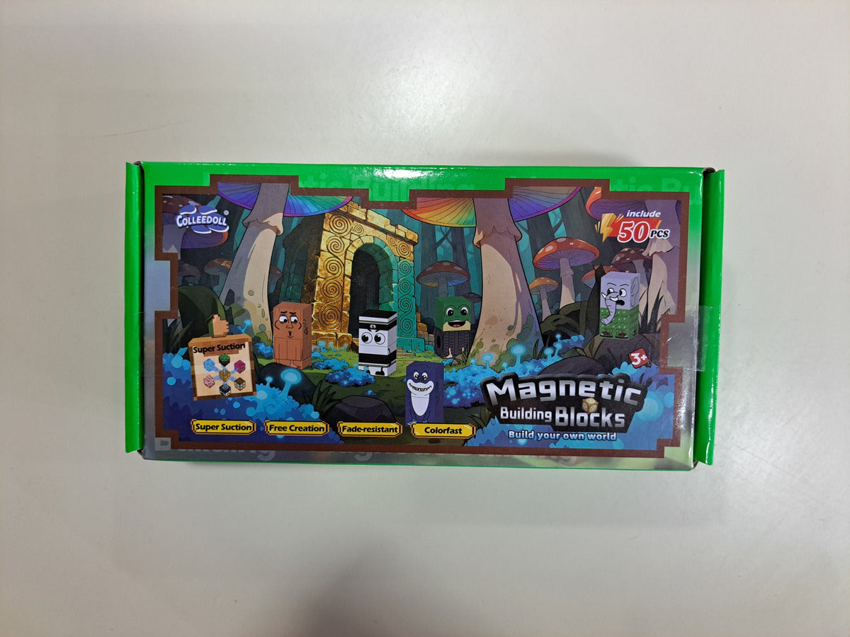 Cubos Magneticos Caja 50 Piezas Iman Capybara Brainrot