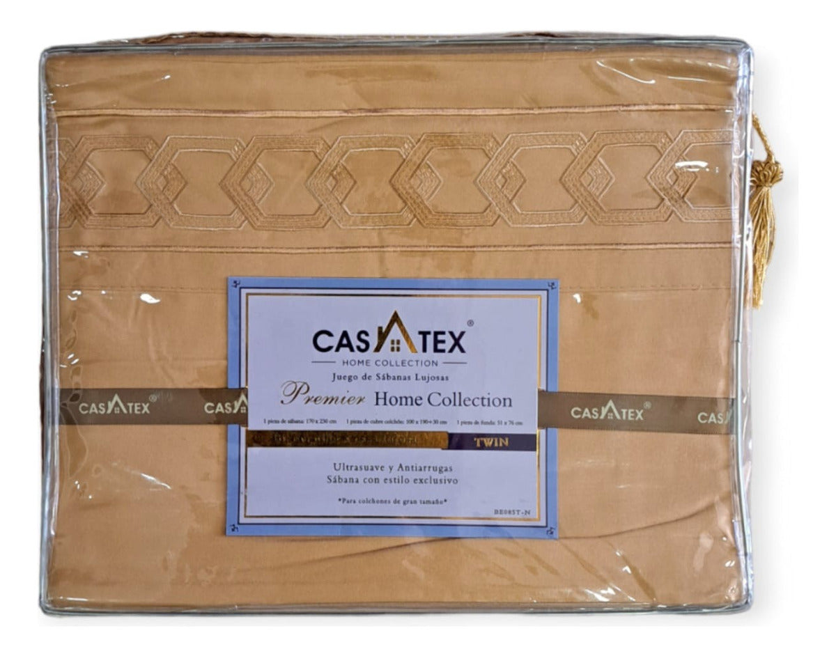 Juego De Sabanas Premium Twin Size 1 Plaza Y Media Casatex
