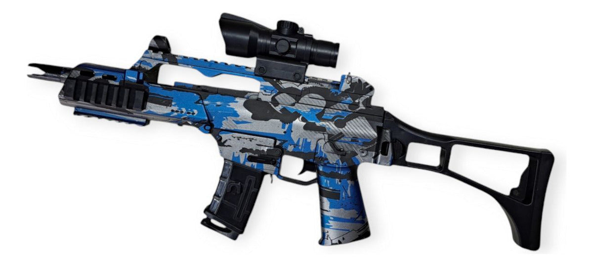 Arma M416 Ametralladora Automatica Balas Hidrogel A Bateria
