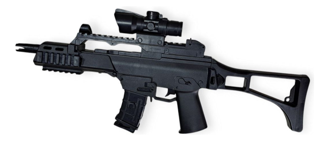 Arma M416 Ametralladora Automatica Balas Hidrogel A Bateria