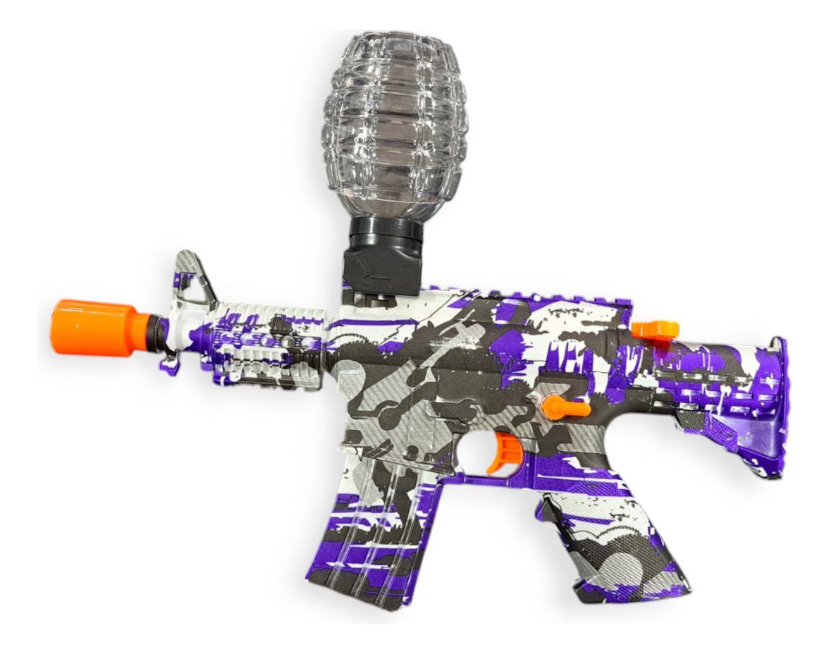 Arma M416 Ametralladora Automatica Balas Hidrogel A Bateria