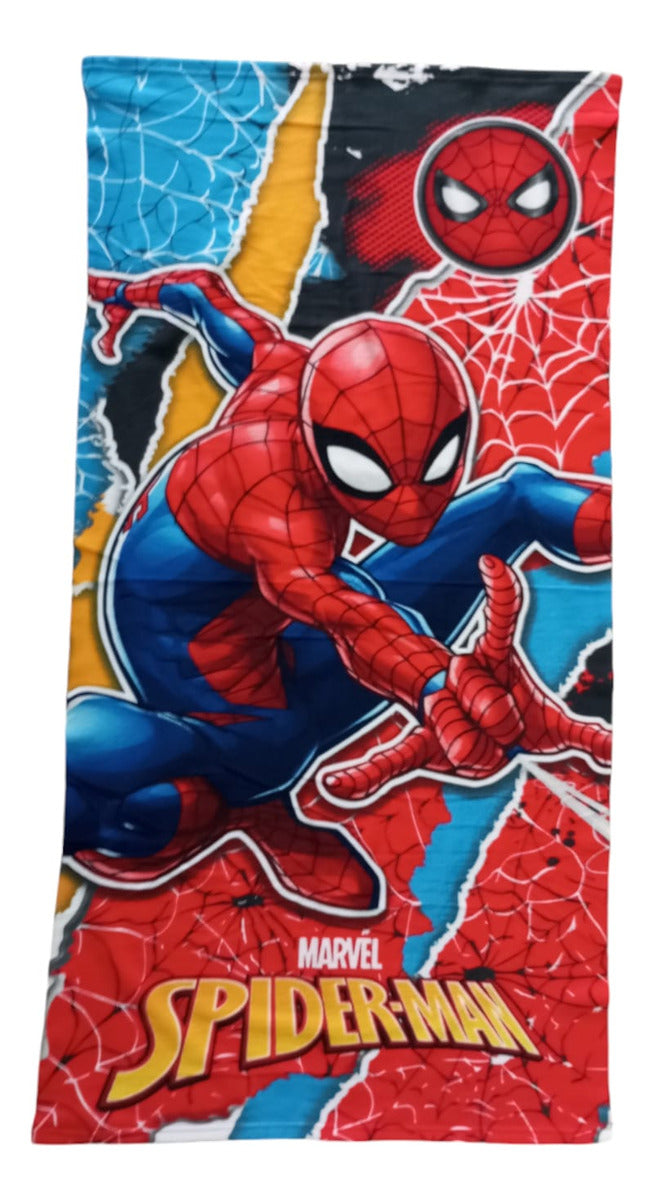 Toallon Infantil Disney Marvel De Microfibra Premium 70x140