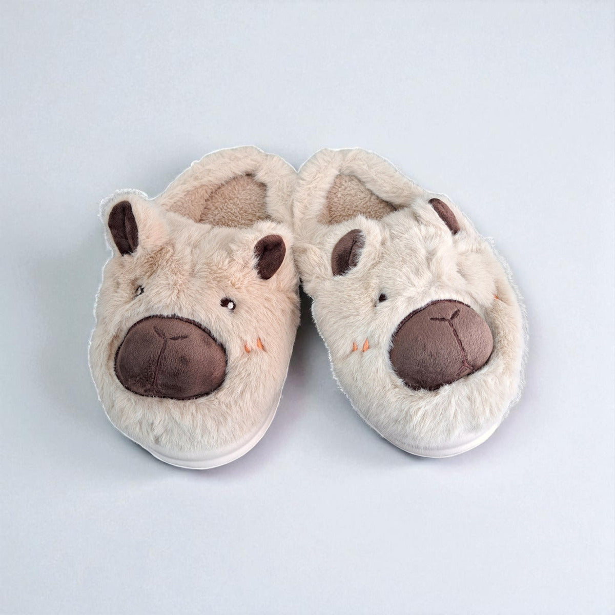 Pantufla De Capybara Carpincho Calidad Importada Kawaii