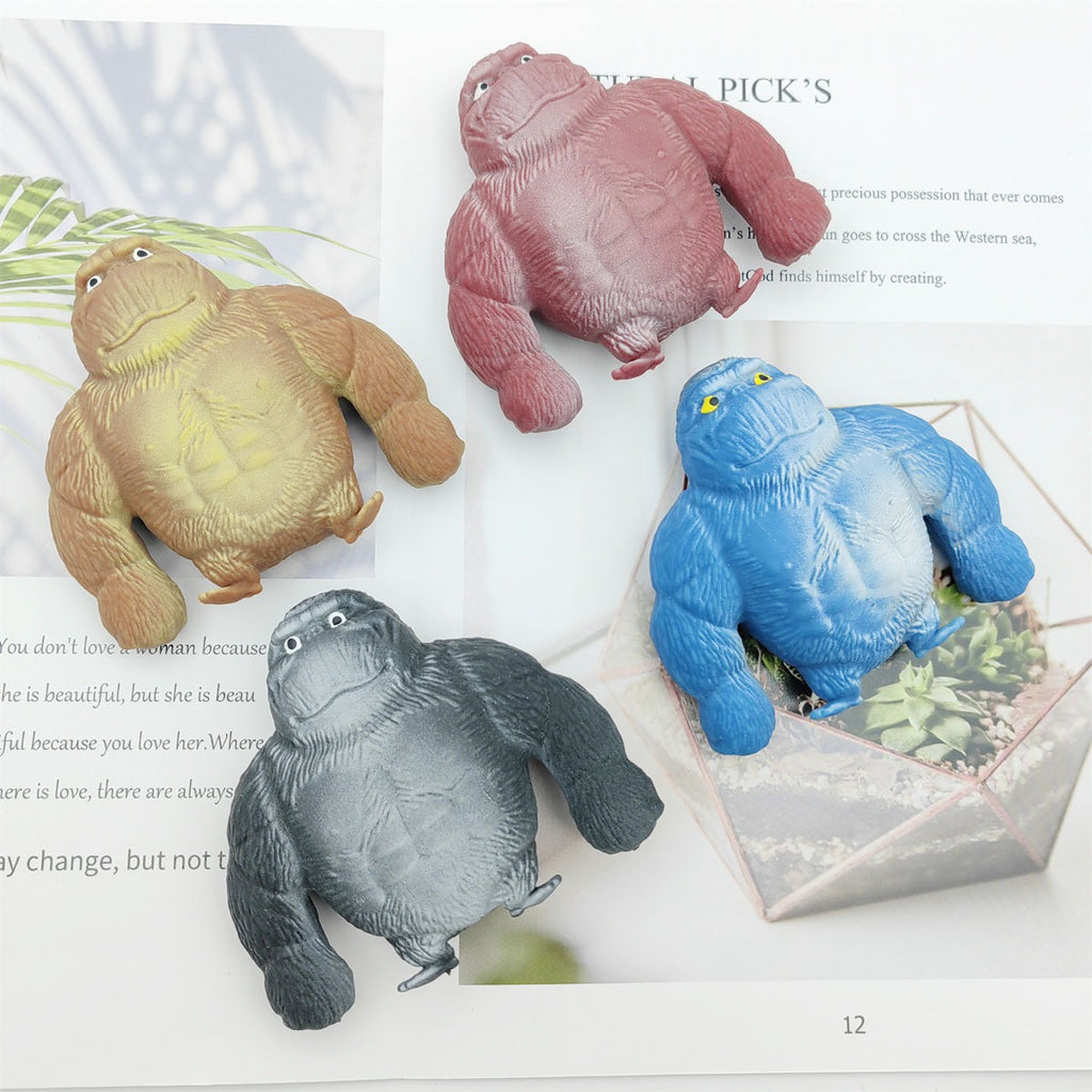 Squishy Antiestrés Gorila Suave Arenoso Deformable Tiktok