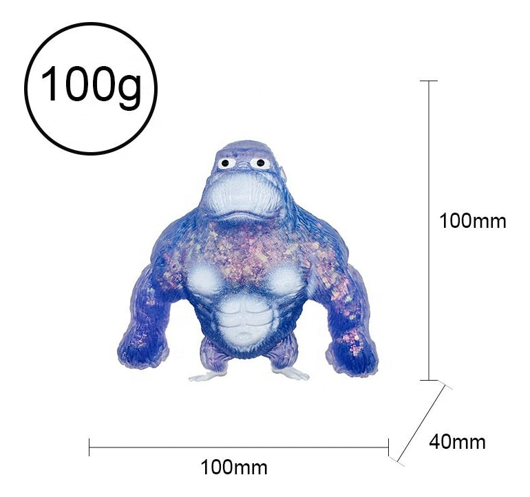 Squishy Antiestrés Gorila Suave Estirable Irrompible Tiktok