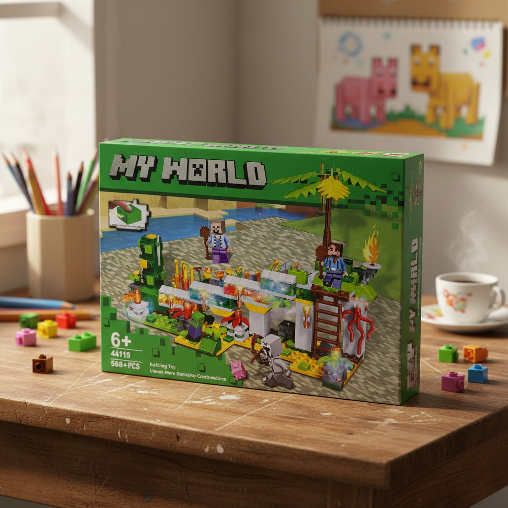 My World Minecraft Bloques Cod 44119 568 Piezas