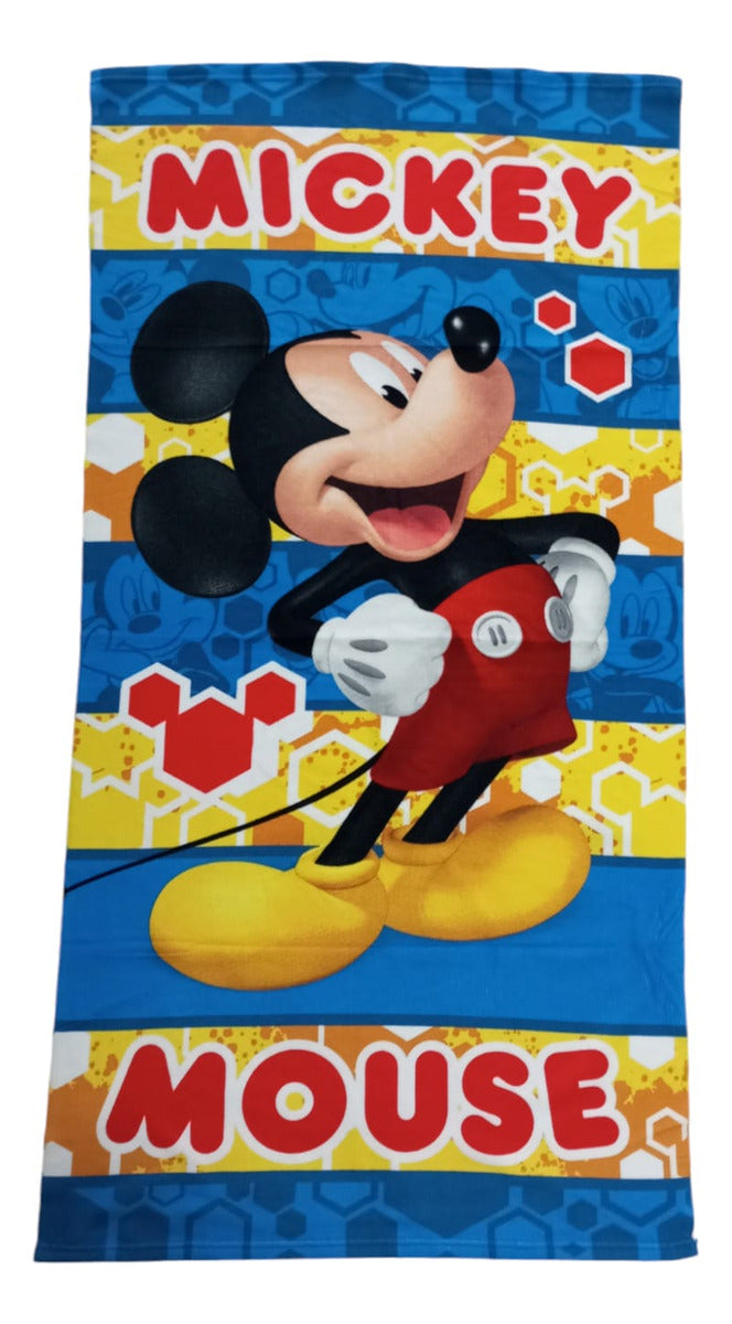 Toallon Infantil Disney Marvel De Microfibra Premium 70x140
