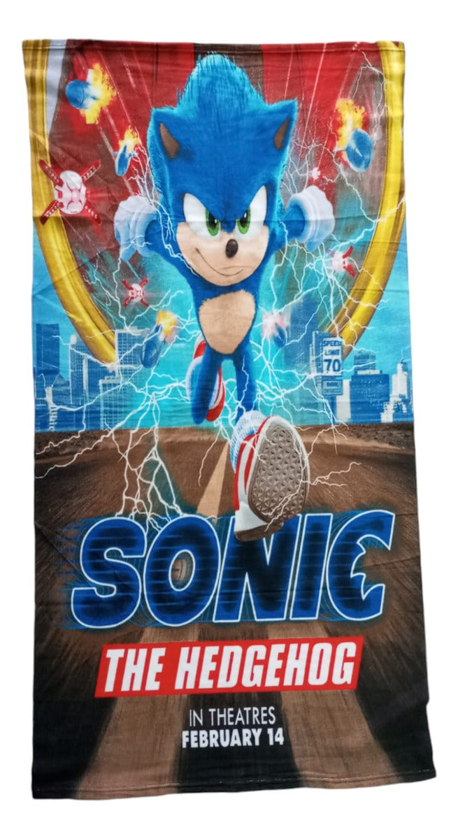 Toallon Infantil Disney Marvel De Microfibra Premium 70x140
