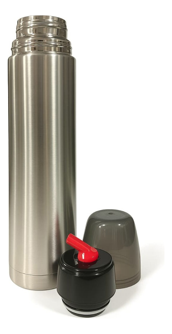 Termo Bala Acero Inoxidable Inox 1 Litro Pico Matero
