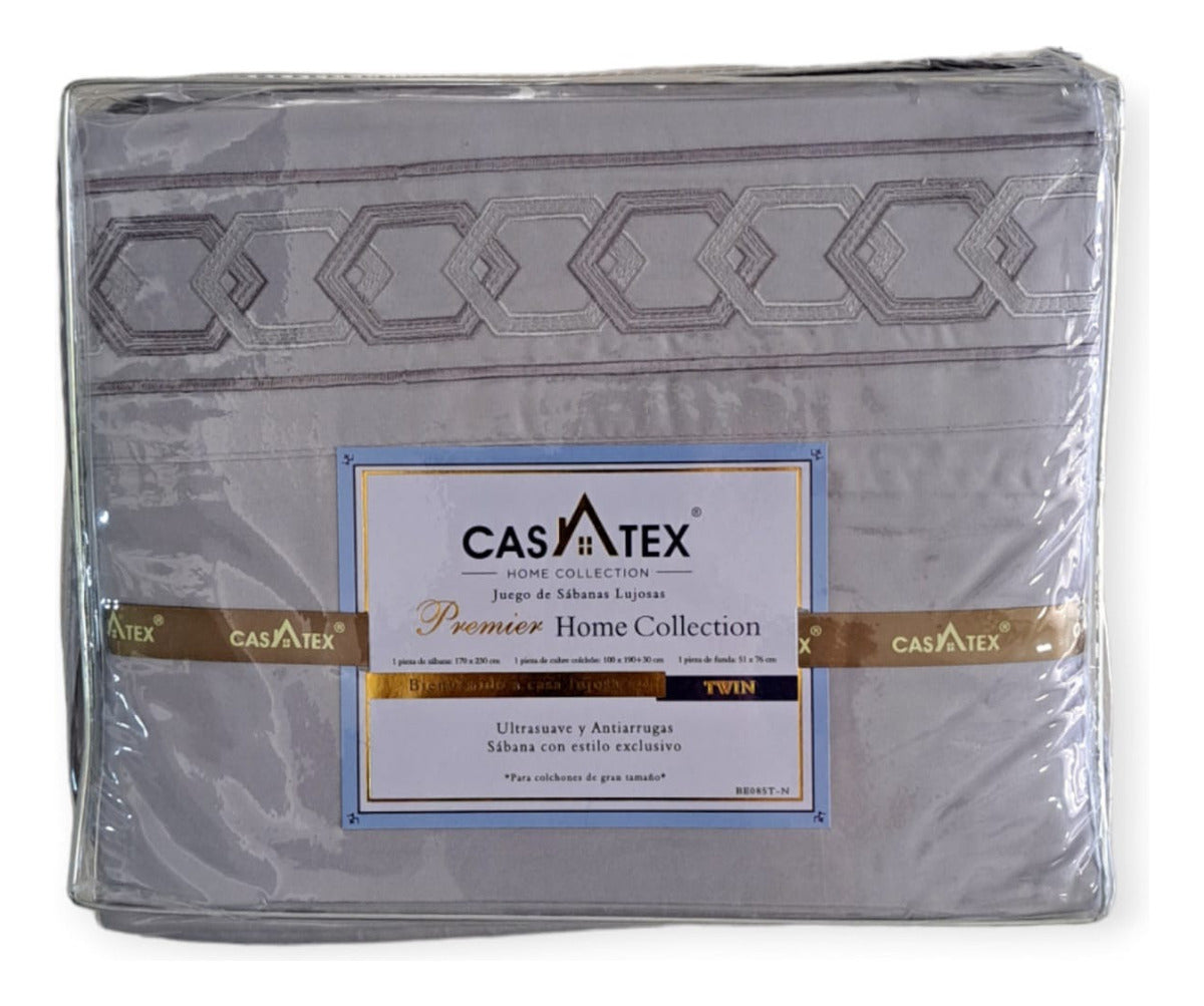 Juego De Sabanas Premium Twin Size 1 Plaza Y Media Casatex