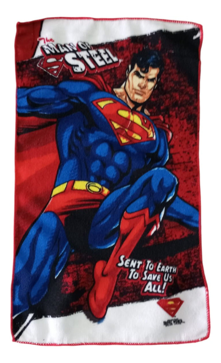 Toalla De Mano Disney Marvel Infantil Jardin Colegio 28x48