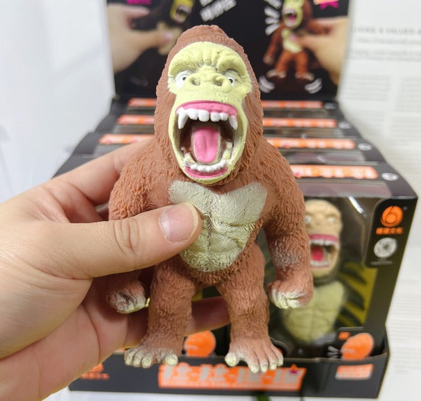 Squishy Antiestrés Gorila Suave Arenoso Estirable Tiktok