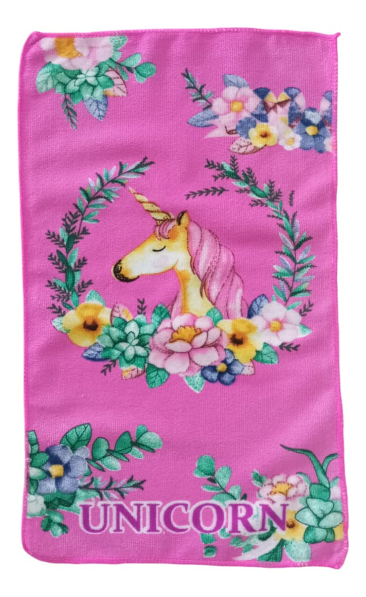 Toalla De Mano Disney Marvel Infantil Jardin Colegio 28x48