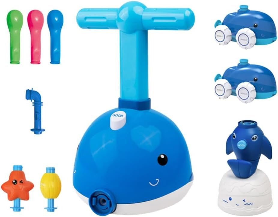 Dolphin Power Balloon Sea Launch Tower Lanzador Globos Jug