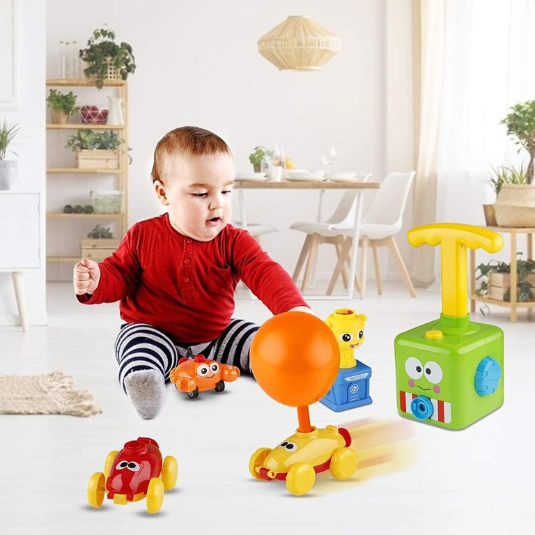 Balloon Car Air Power Lanzador Autos Con Globos Juego