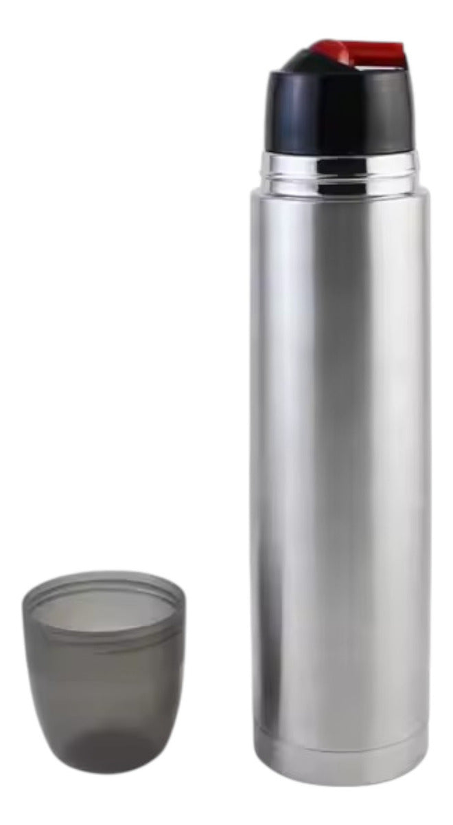 Termo Bala Acero Inoxidable Inox 1 Litro Pico Matero
