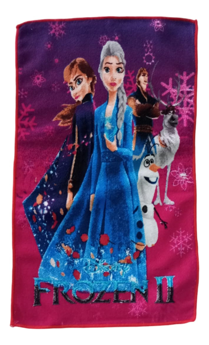Toalla De Mano Disney Marvel Infantil Jardin Colegio 28x48