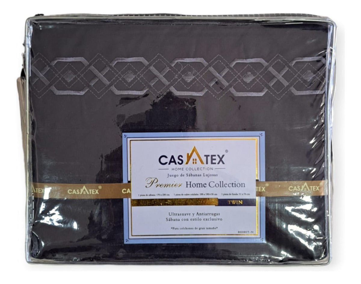 Juego De Sabanas Premium Twin Size 1 Plaza Y Media Casatex