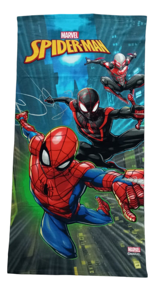 Toallon Infantil Disney Marvel De Microfibra Premium 70x140