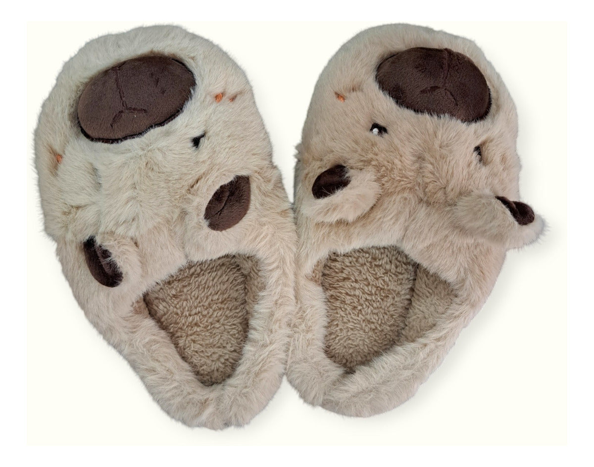 Pantufla De Capybara Carpincho Calidad Importada Kawaii