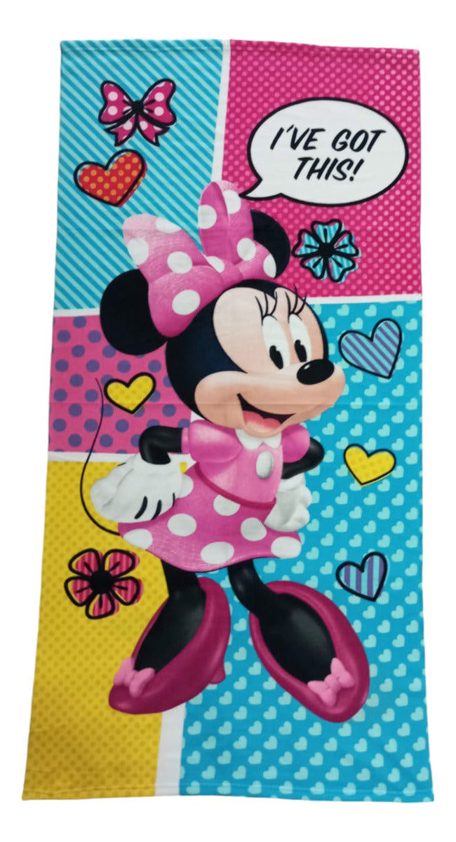 Toallon Infantil Disney Marvel De Microfibra Premium 70x140
