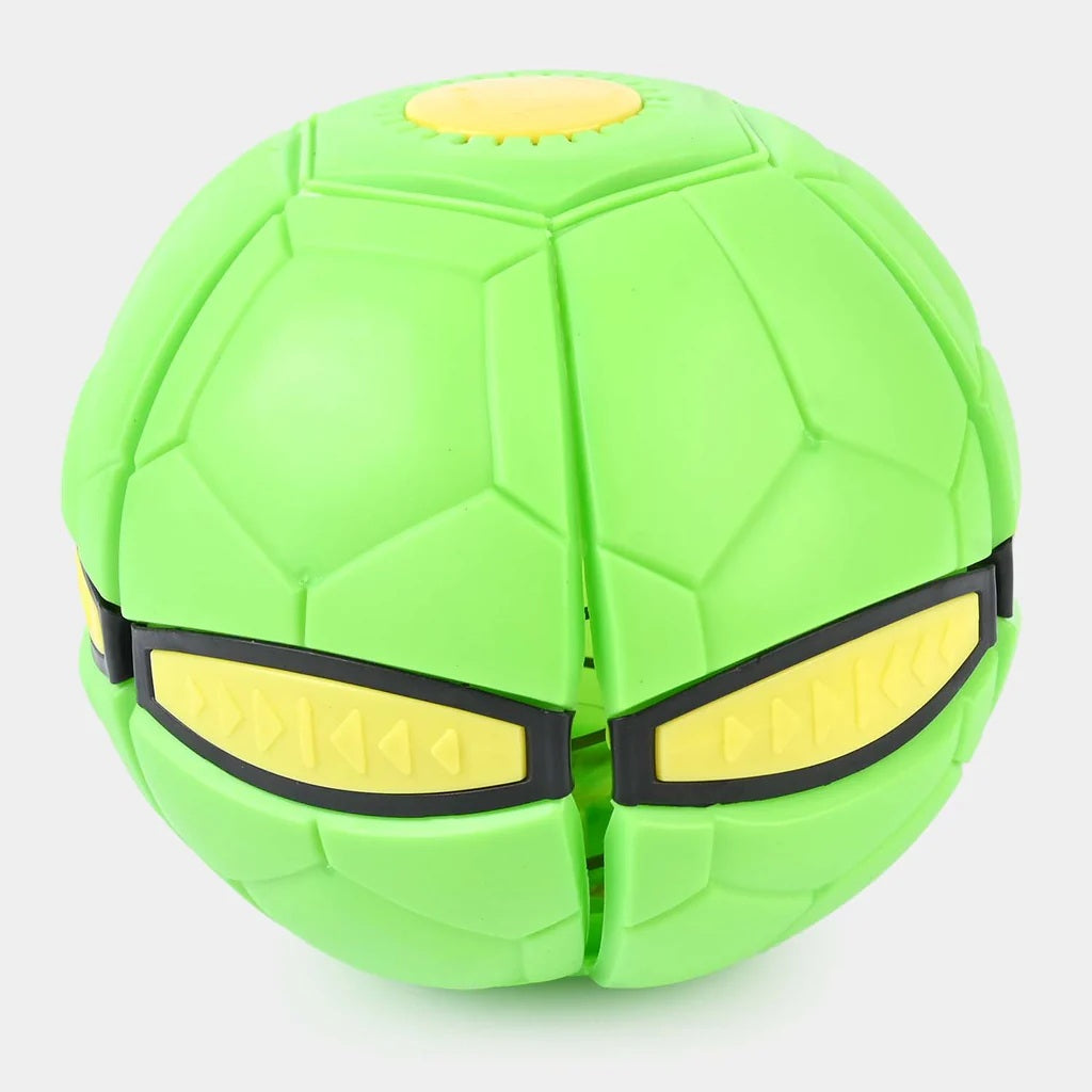 Pelota Disco Frisbee Se Transforma En Pelota Con Luz Regalo