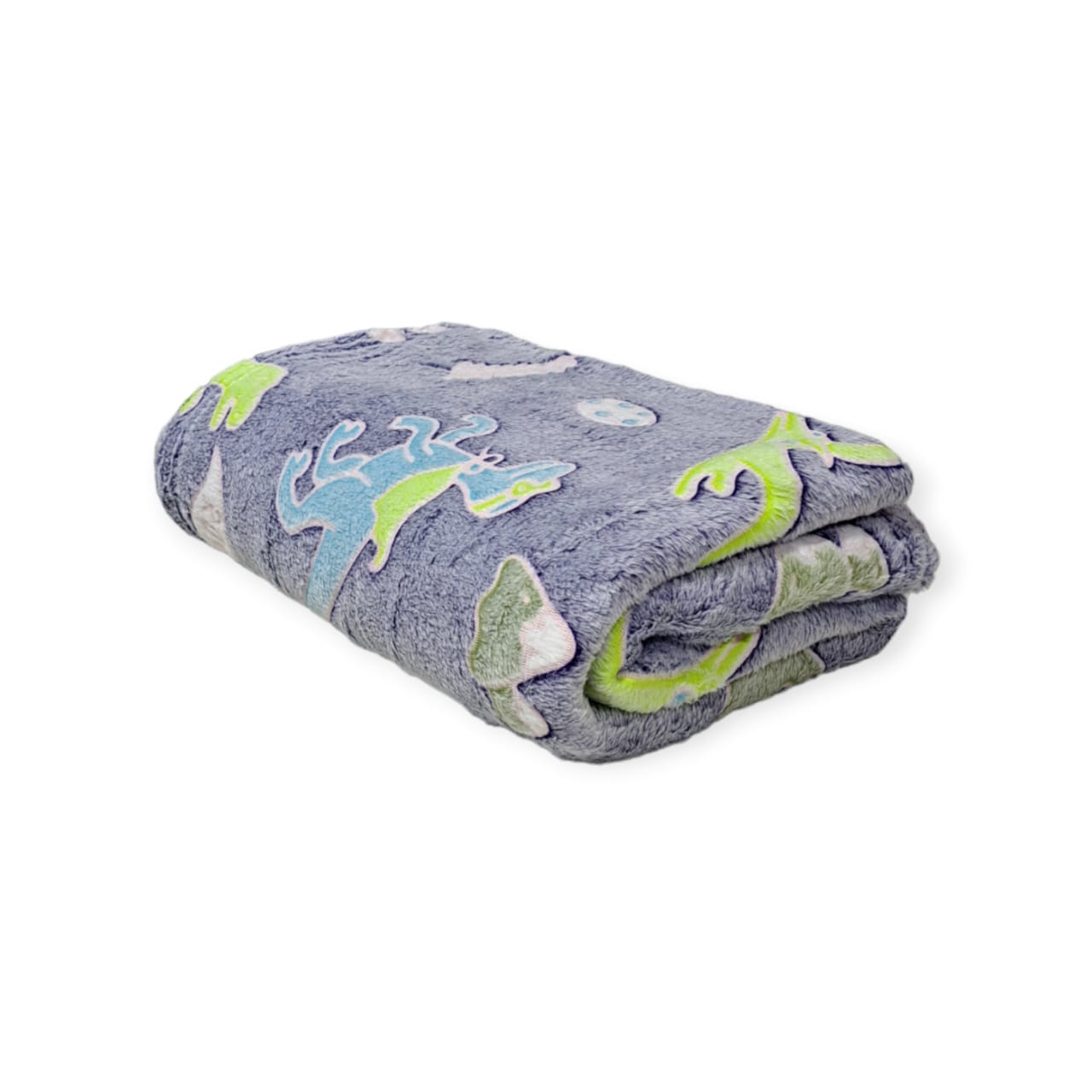 Frazada Manta Mágica Fluorescente Brilla Oscuro 1 1/2 Plaza