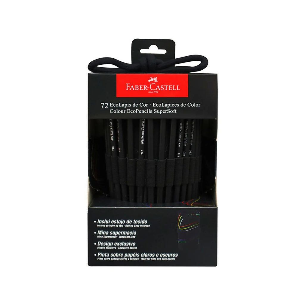 Estuche Con Lápices Faber Castell Supersoft X72 Colores