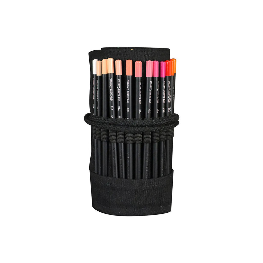 Estuche Con Lápices Faber Castell Supersoft X72 Colores