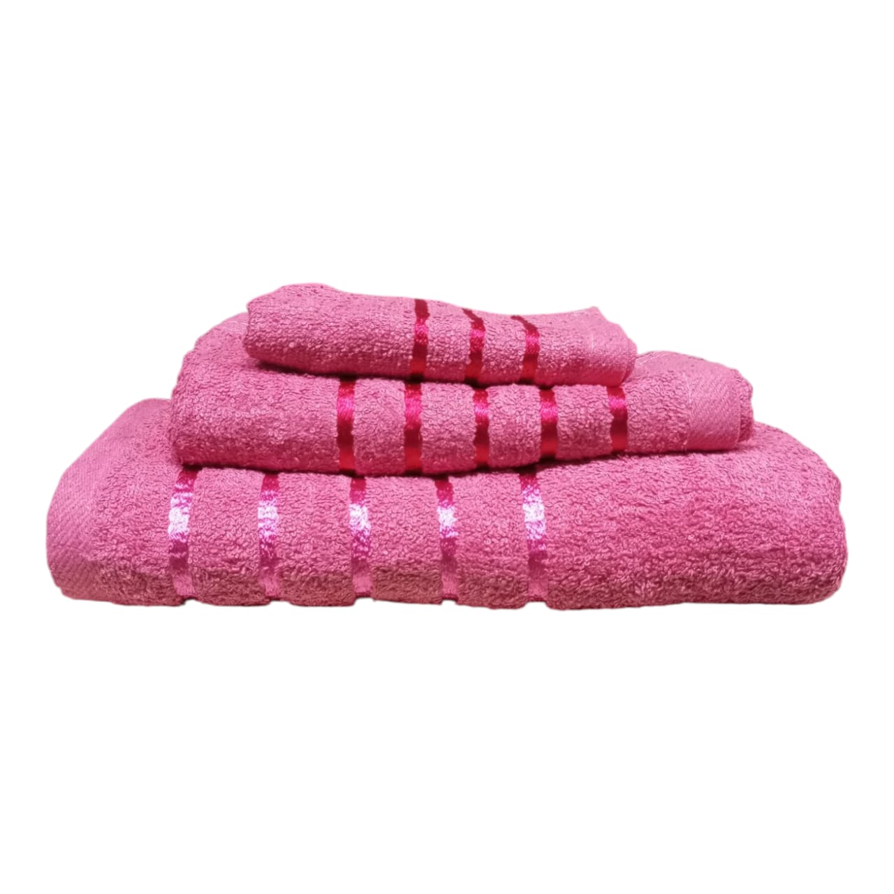 Juego Toalla Toallon Set X3 Algodon