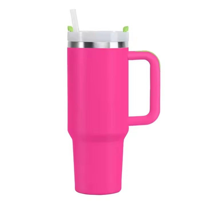 Vaso Termico Acero Inoxidable Manija Tapa Sorbete 1.2lts