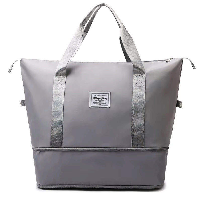 Bolso Plegable Impermeable De Mano Viaje Importado [0011666]