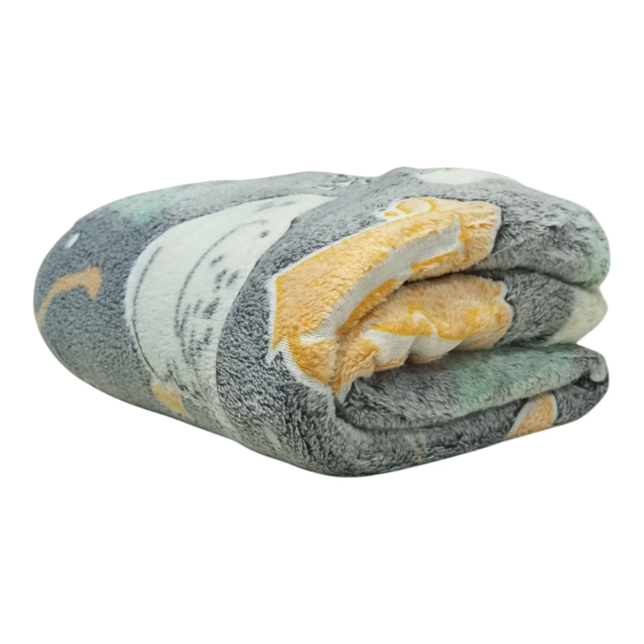 Frazada Manta Mágica Fluorescente Brilla Oscuro 1 1/2 Plaza