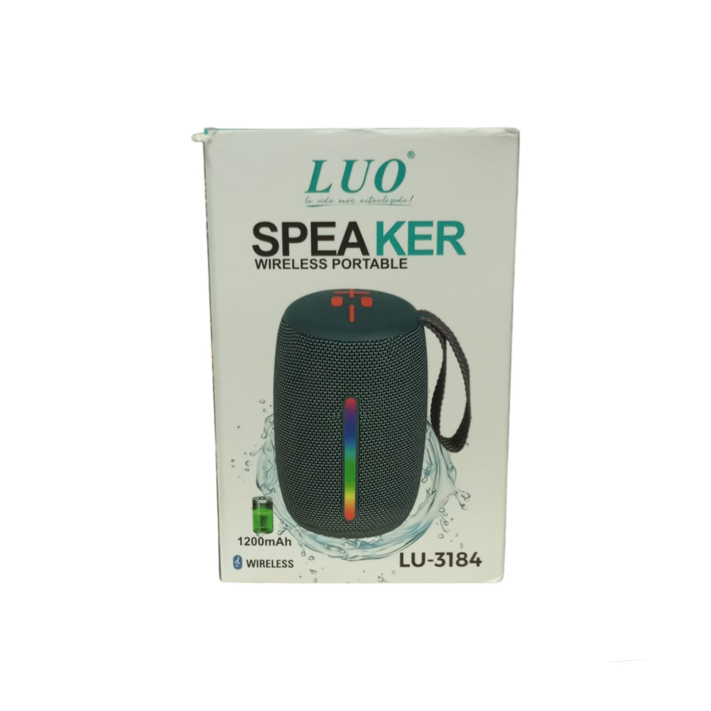 Parlante Portatil Bluetooth Inalambrico Luces Audioritmicas
