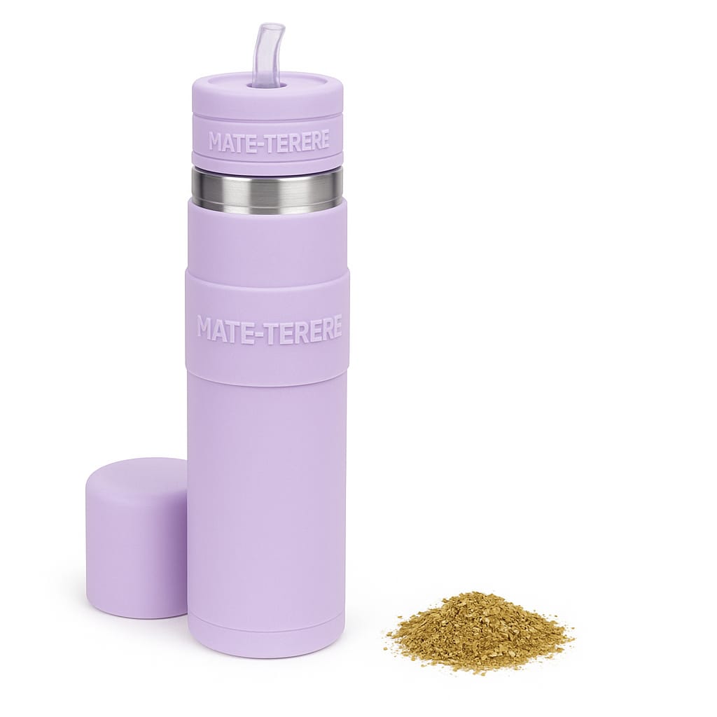 Termo Autocebante Mate Terere Listo Acero Inoxidable 750ml