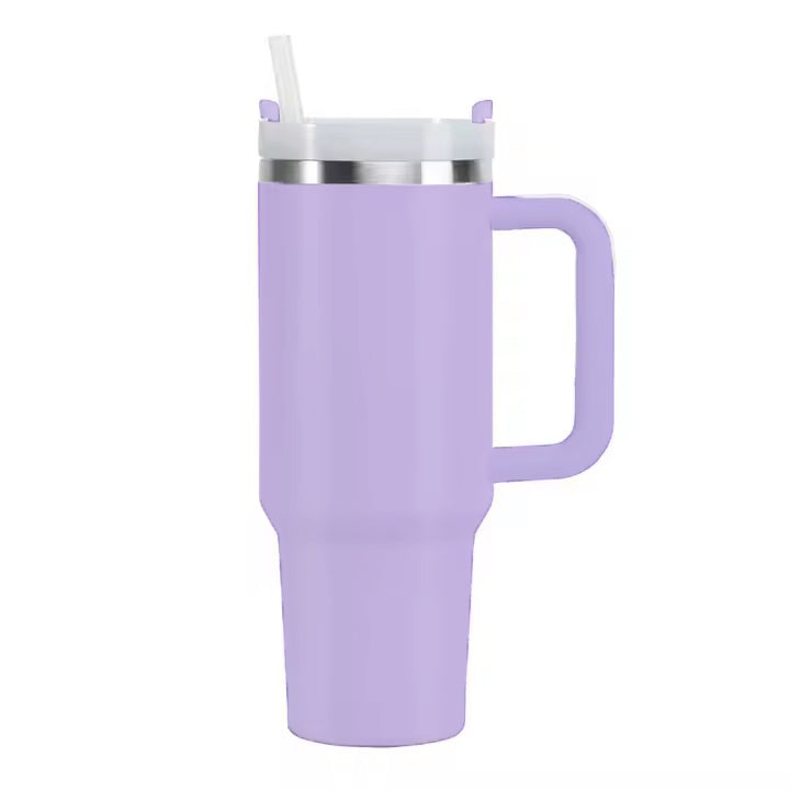 Vaso Termico Acero Inoxidable Manija Tapa Sorbete 1.2lts