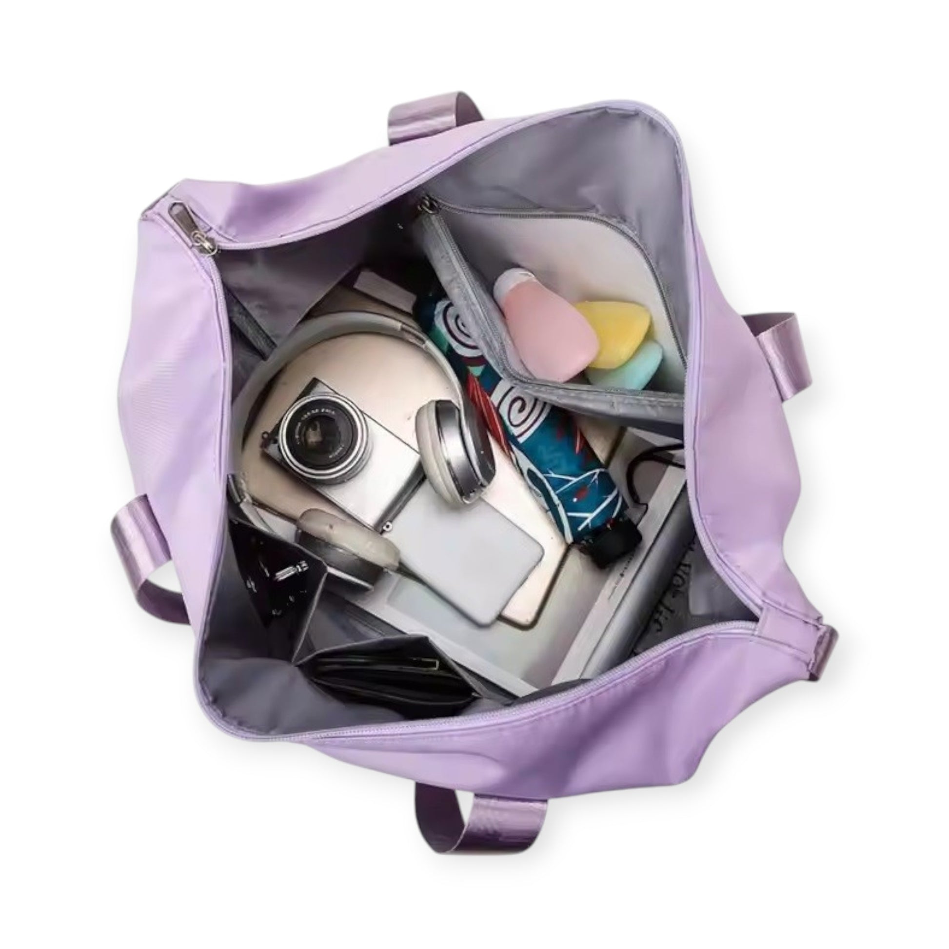 Bolso Plegable Impermeable De Mano Viaje Importado [0011666]