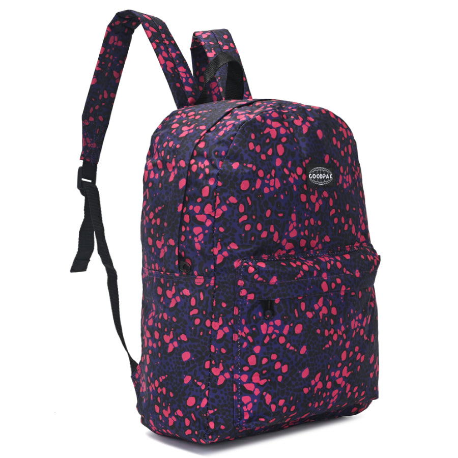 Mochila Lona Estampada Puntos | Goodpak [35499]