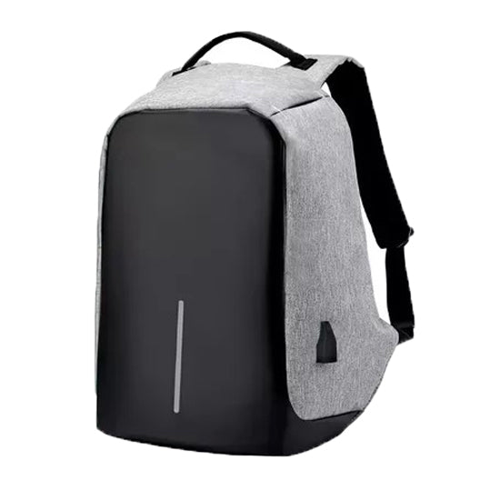Mochila Antirrobo Impermeable Porta Notebook Usb Anticorte