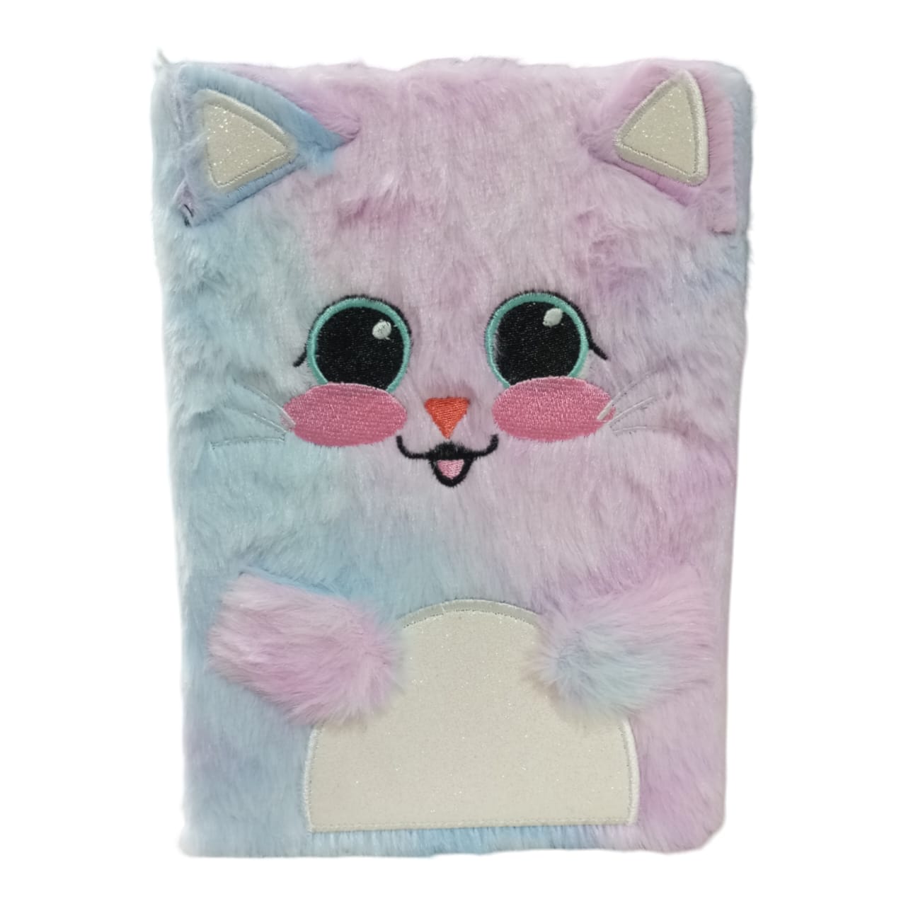 Cuaderno Infantil Tapa Dura Peluche Gatito