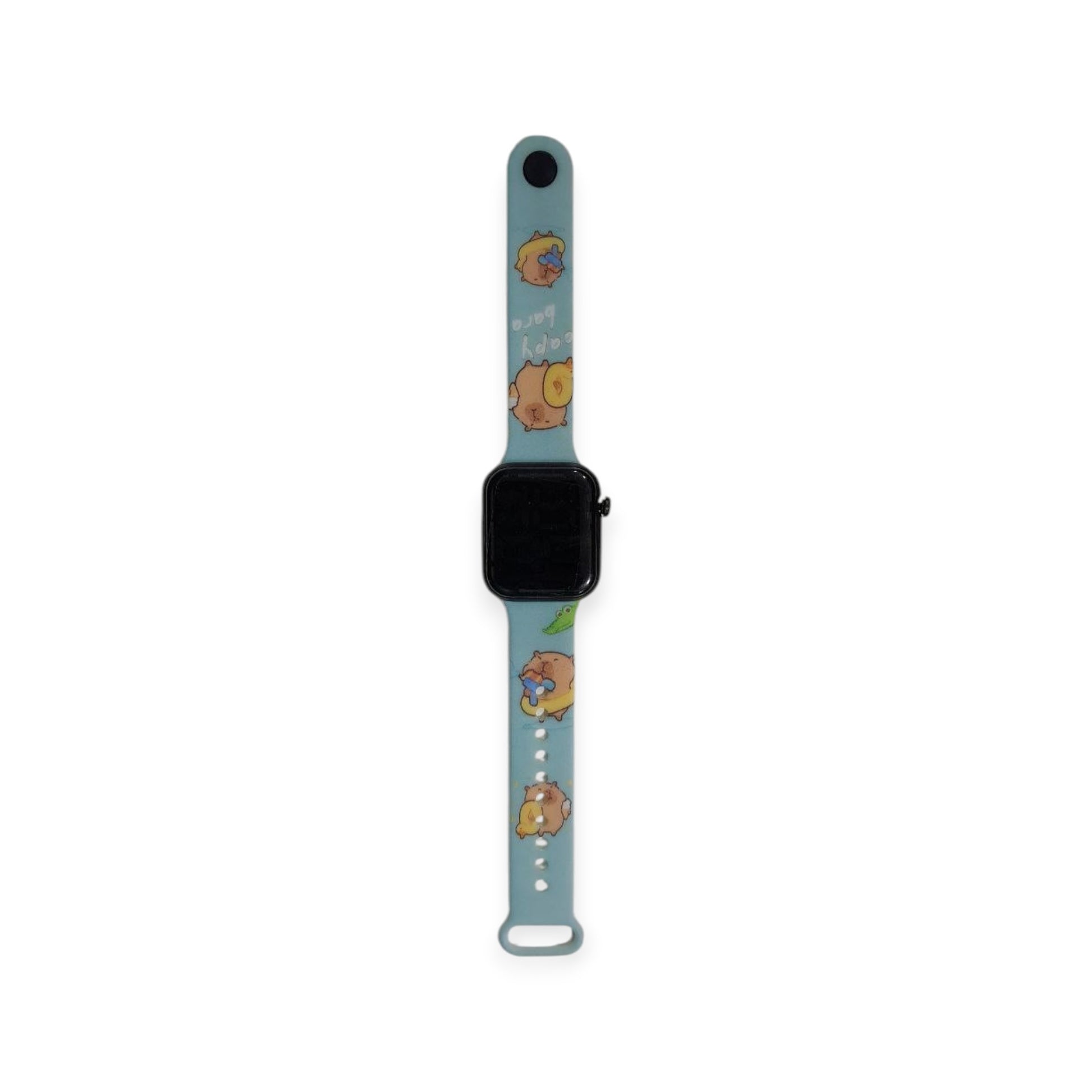 Reloj Pulsera Led Digital Para Nene Nena Infantil Capybara